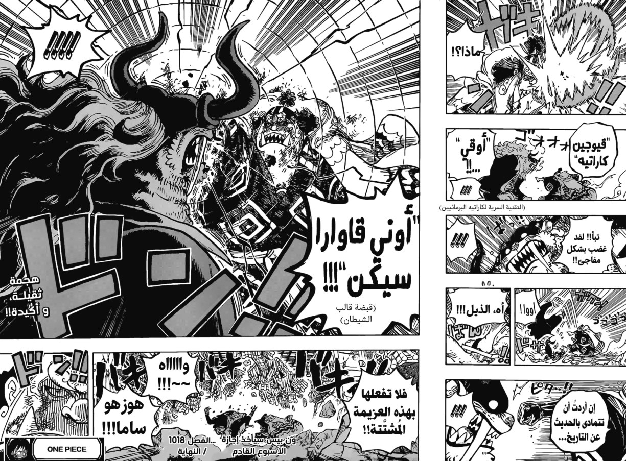 ون بيس الفصل 1018 - الصفحة 16