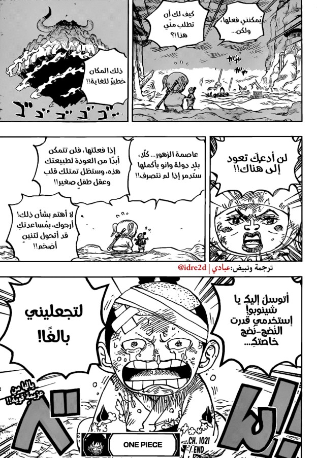ون بيس الفصل 1021 - الصفحة 15
