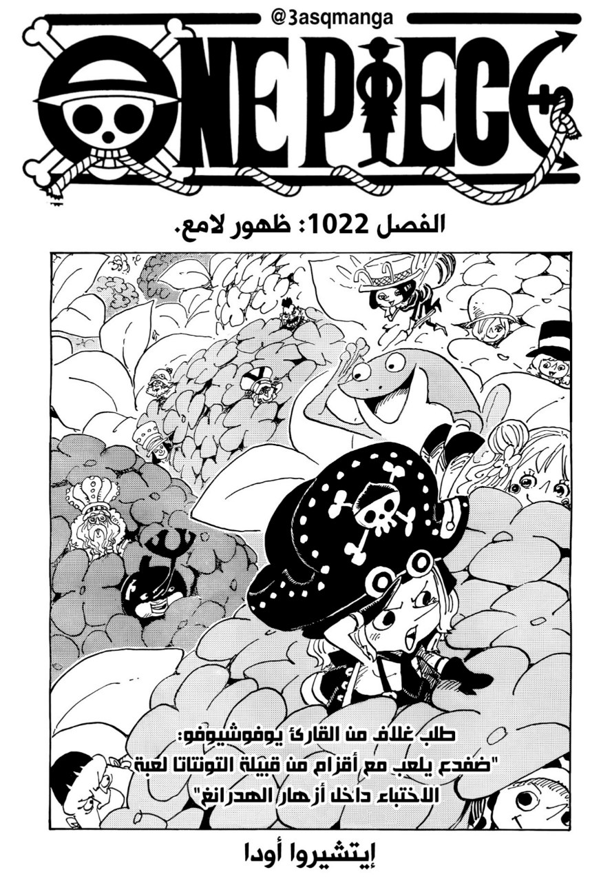 ون بيس الفصل 1022 - الصفحة 1