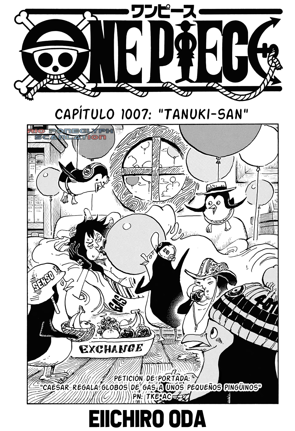 One Piece capítulo 1007 - página 1