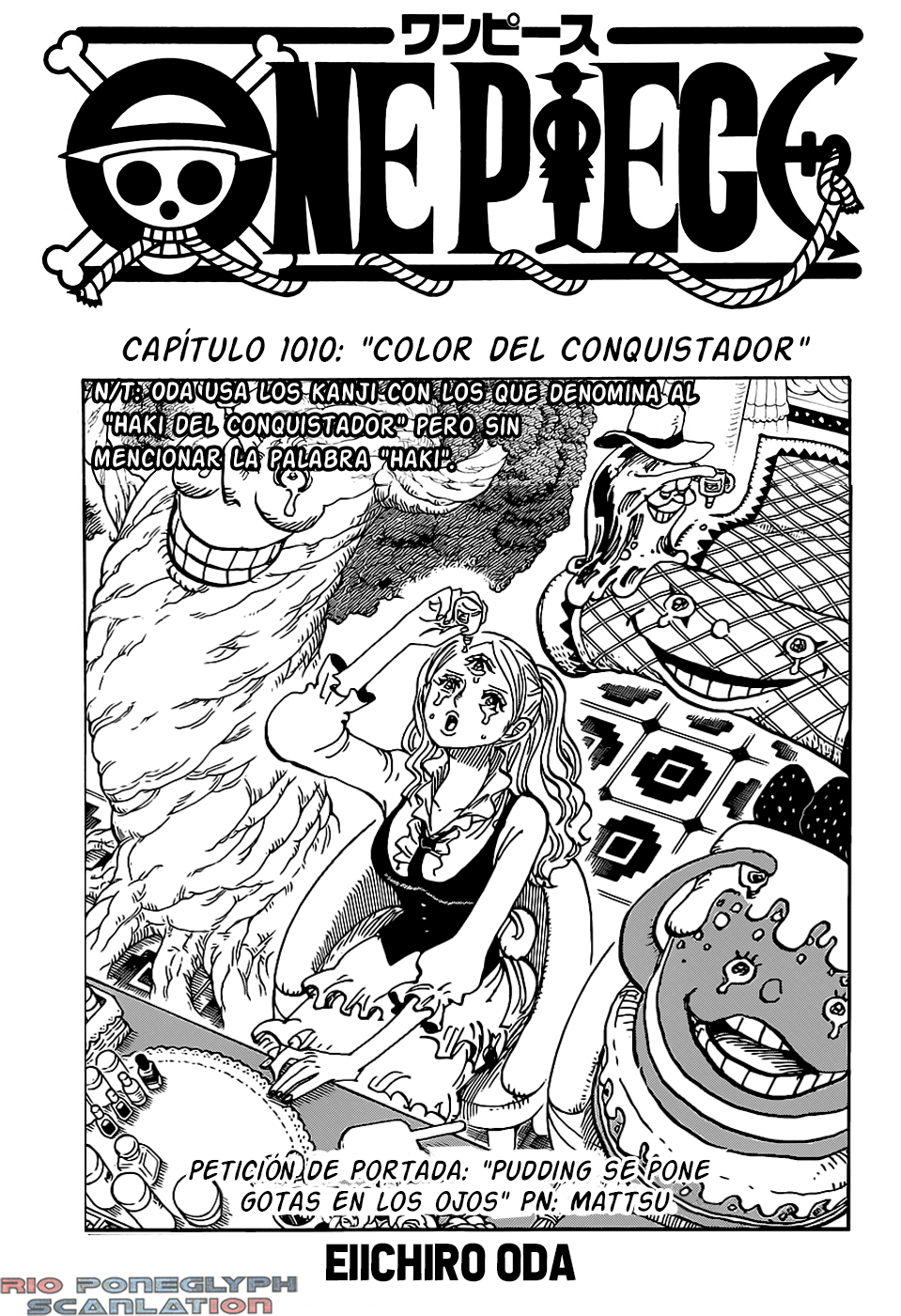 One Piece capítulo 1010 - página 1