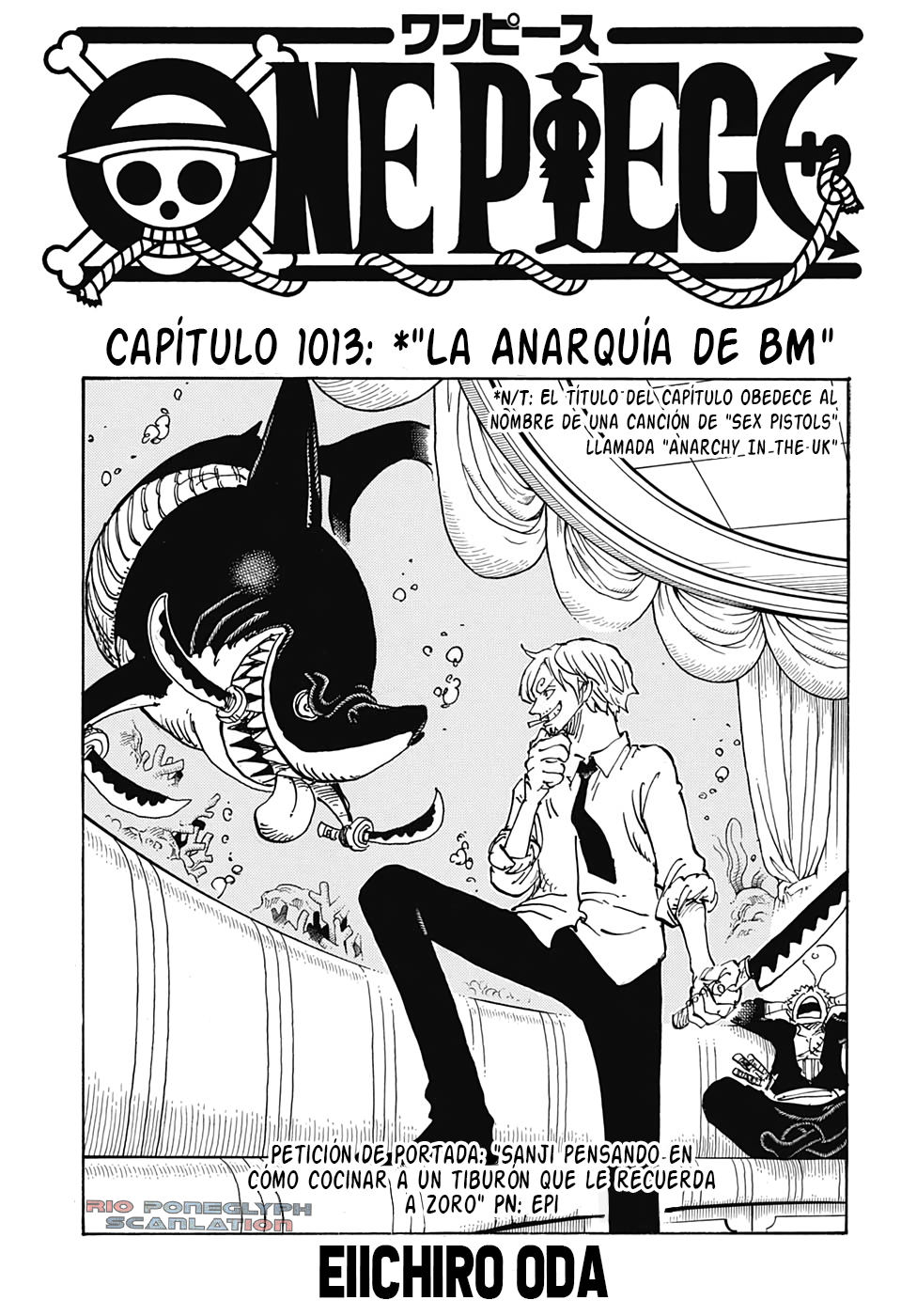 One Piece capítulo 1013 - página 1