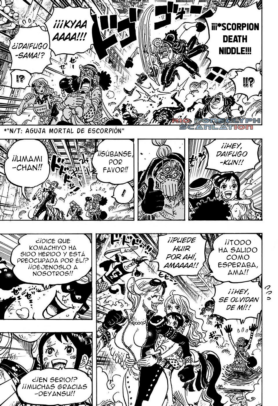 One Piece capítulo 1018 - página 3