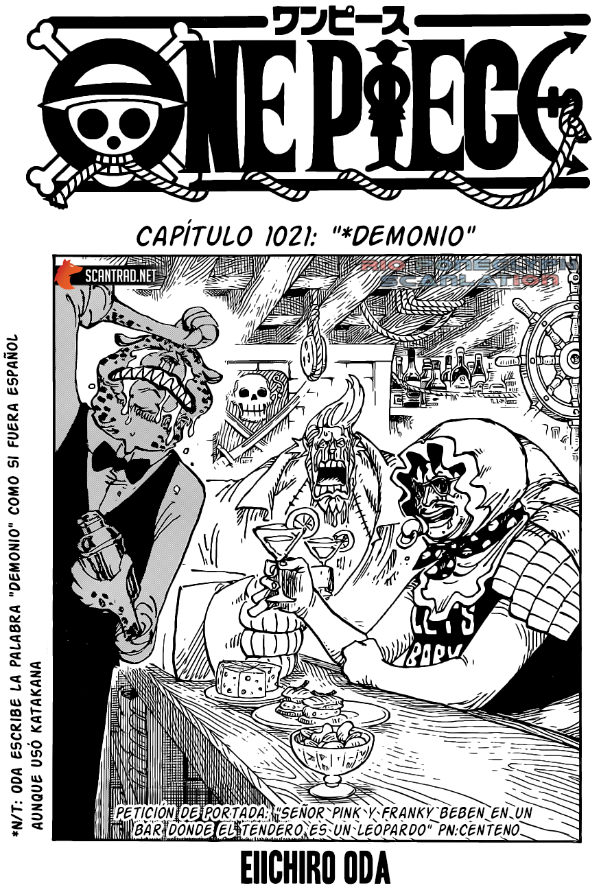 One Piece capítulo 1021 - página 1