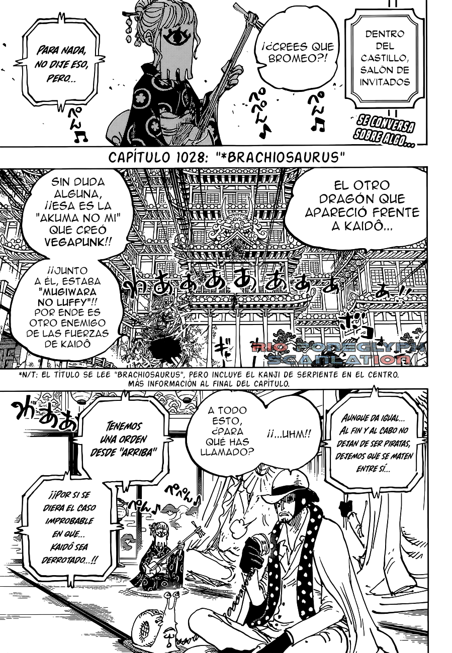 One Piece capítulo 1028 - página 2