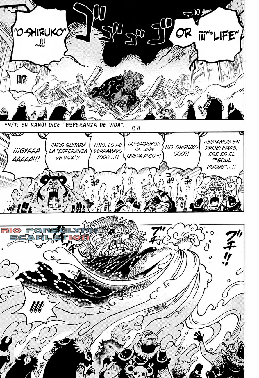 One Piece capítulo 1031 - página 4