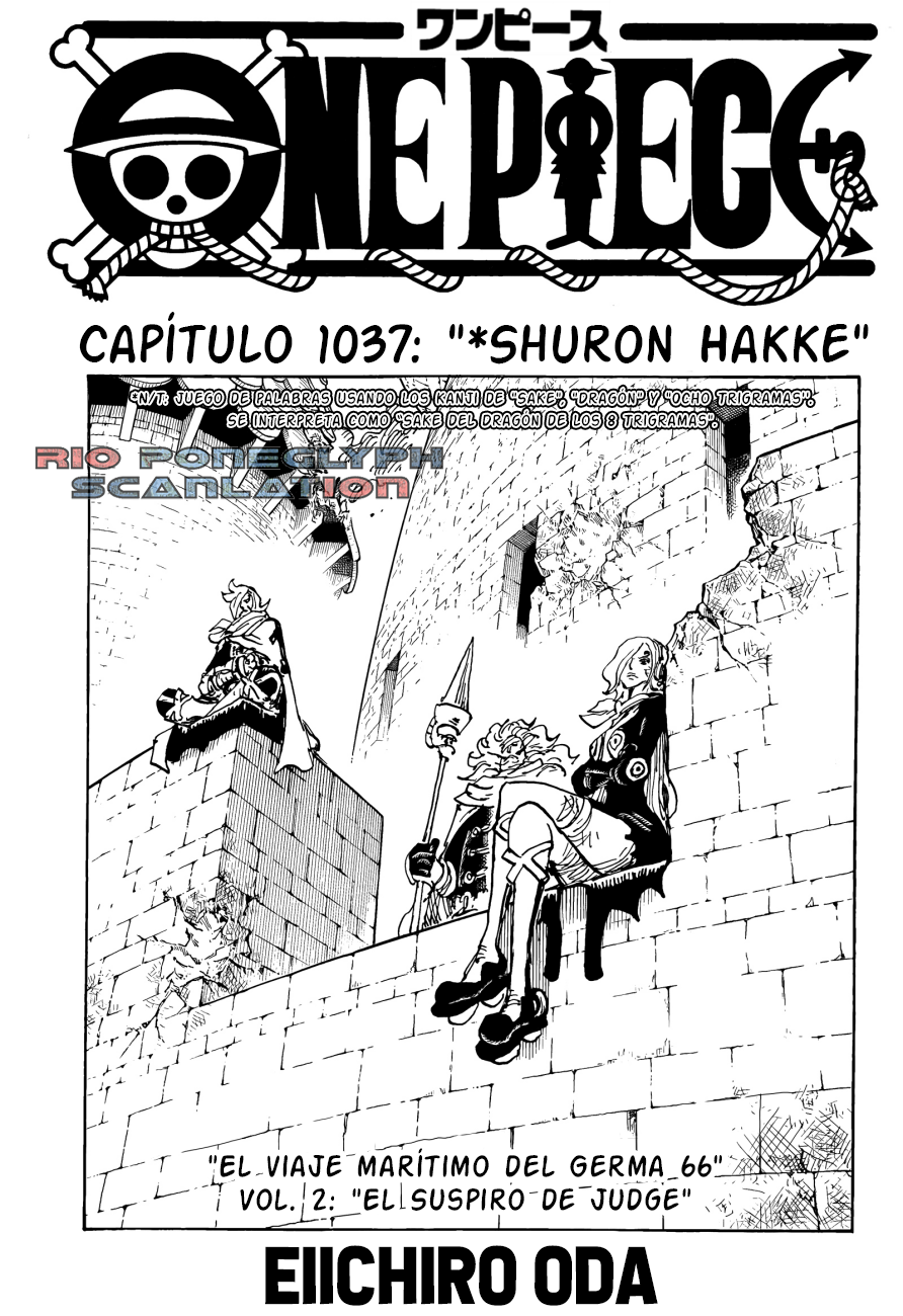 One Piece capítulo 1037 - página 1