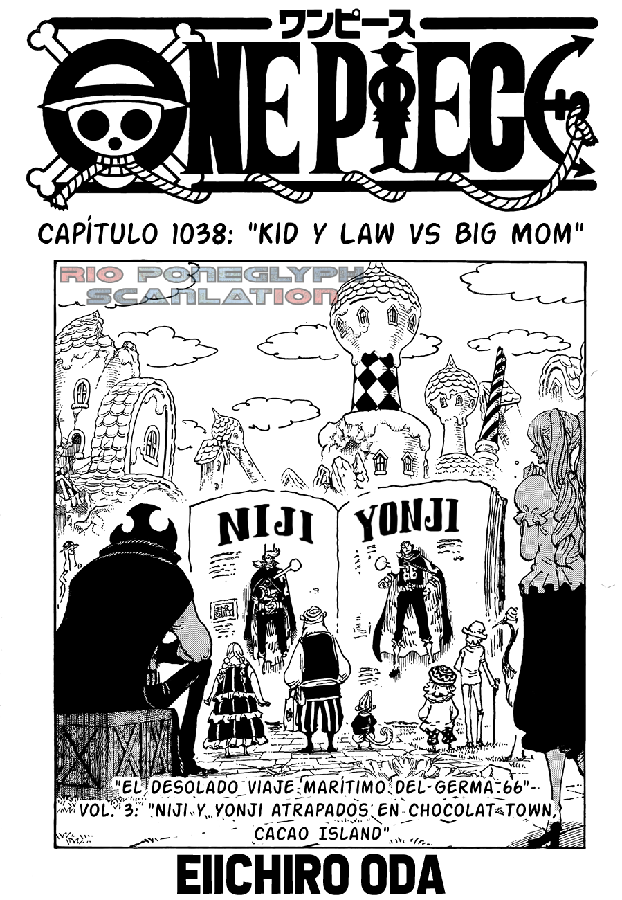 One Piece capítulo 1038 - página 1