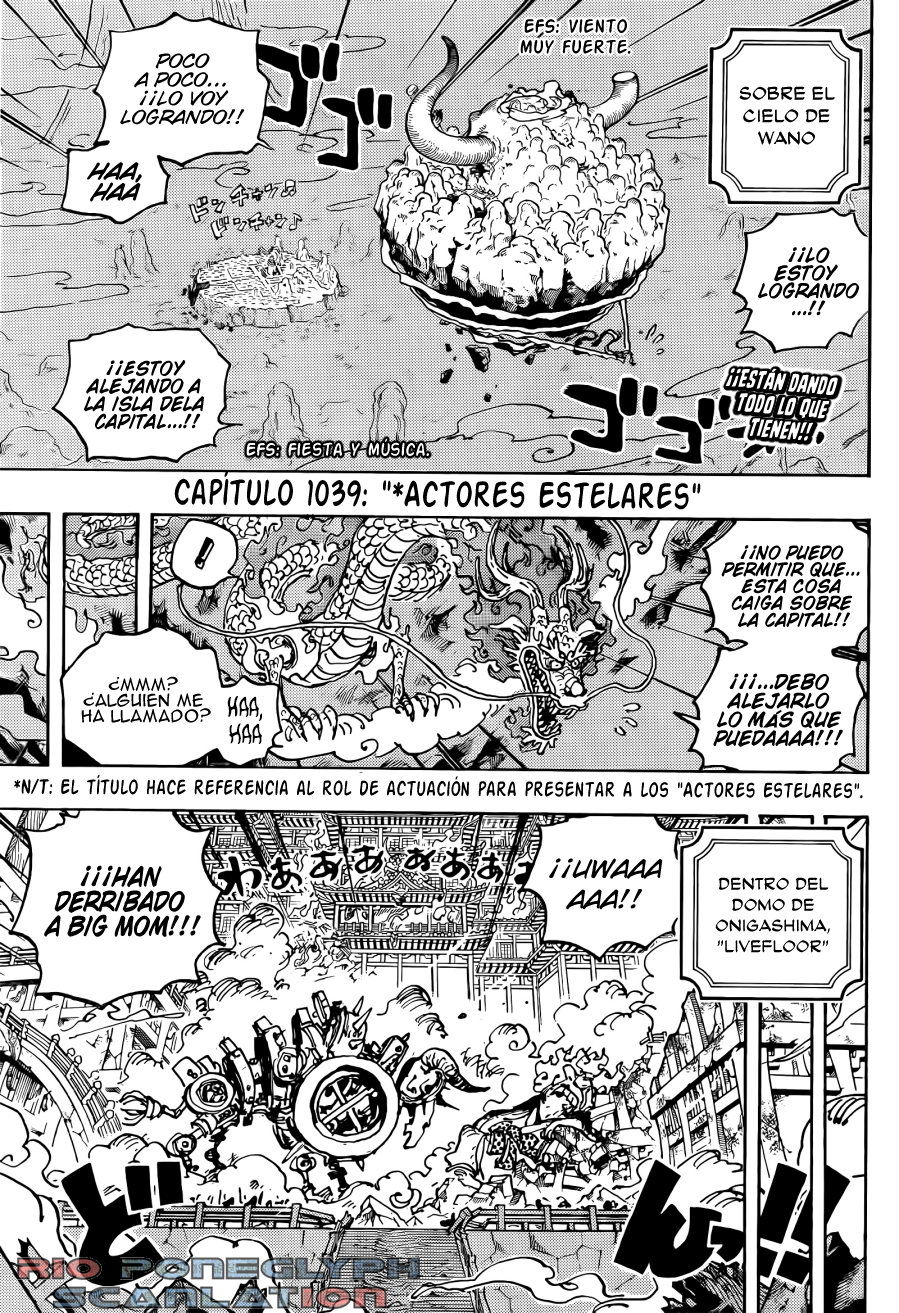 One Piece capítulo 1039 - página 2