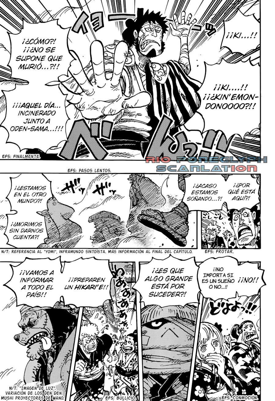 One Piece capítulo 1051 - página 3