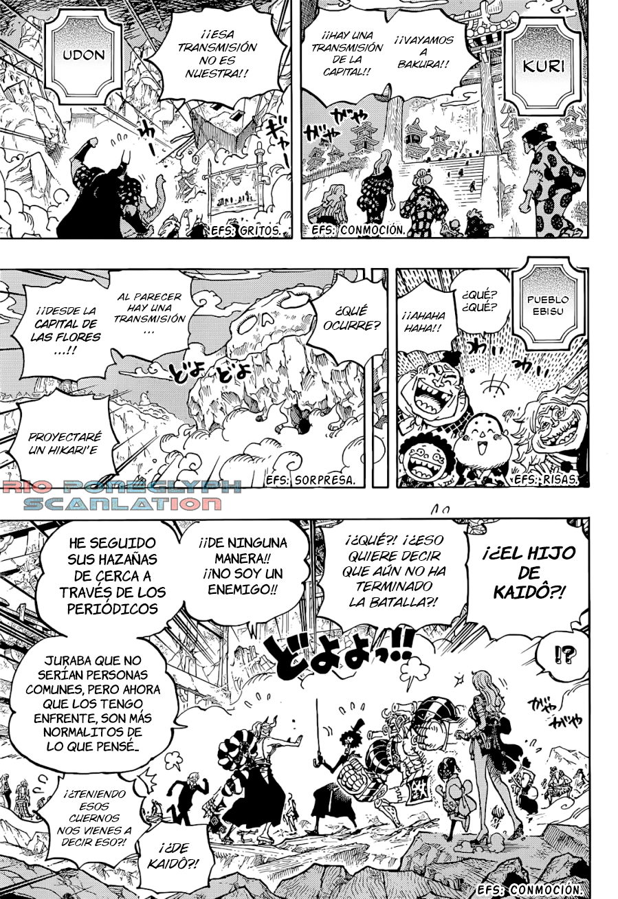 One Piece capítulo 1051 - página 5