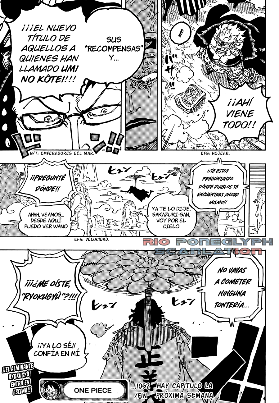 One Piece capítulo 1052 - página 15