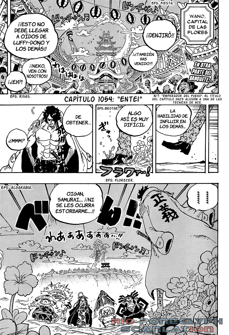 One Piece capítulo 1054 - página 2