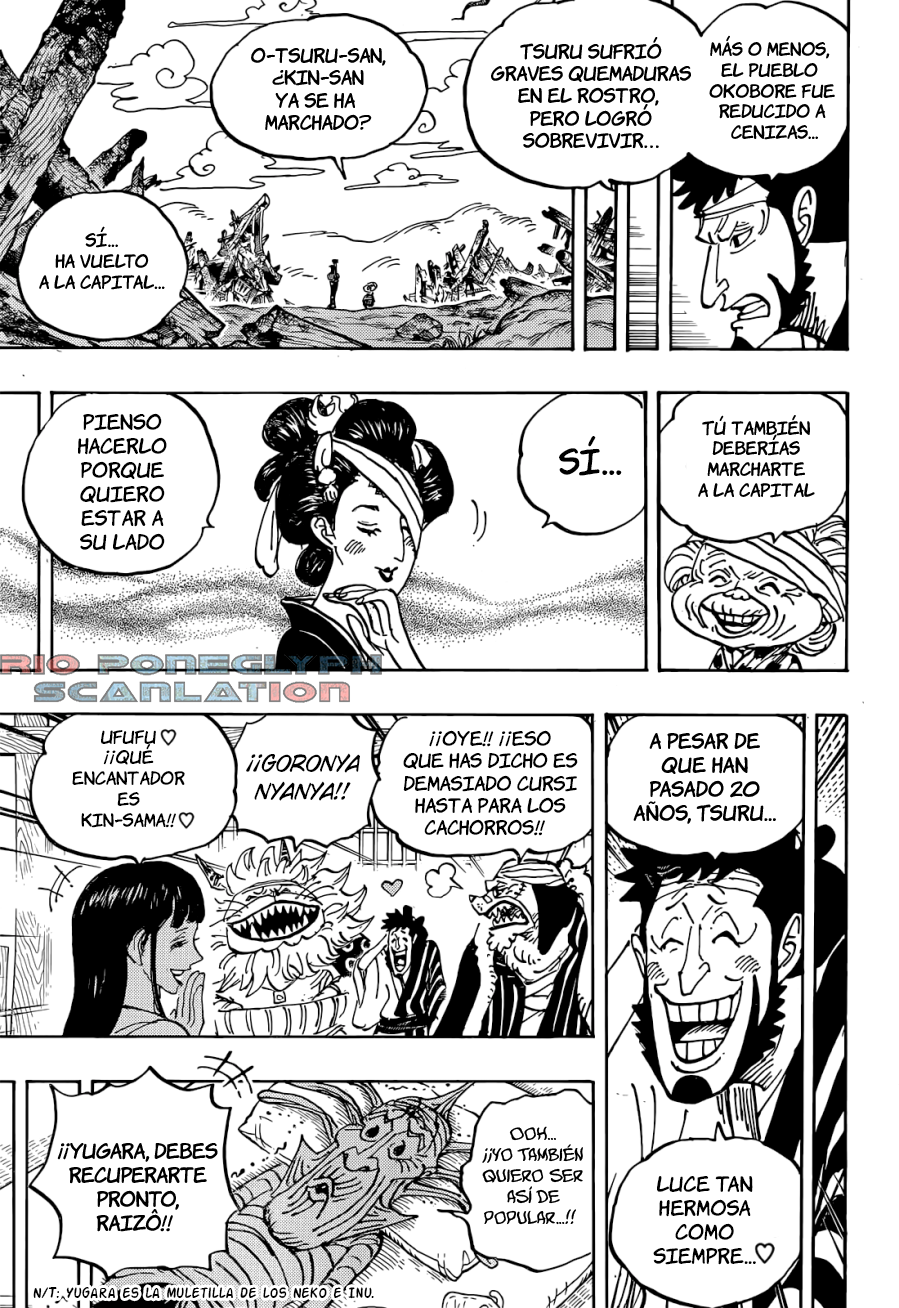 One Piece capítulo 1056 - página 3