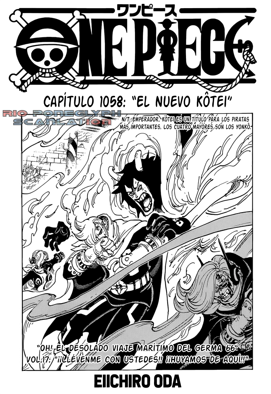 One Piece capítulo 1058 - página 1