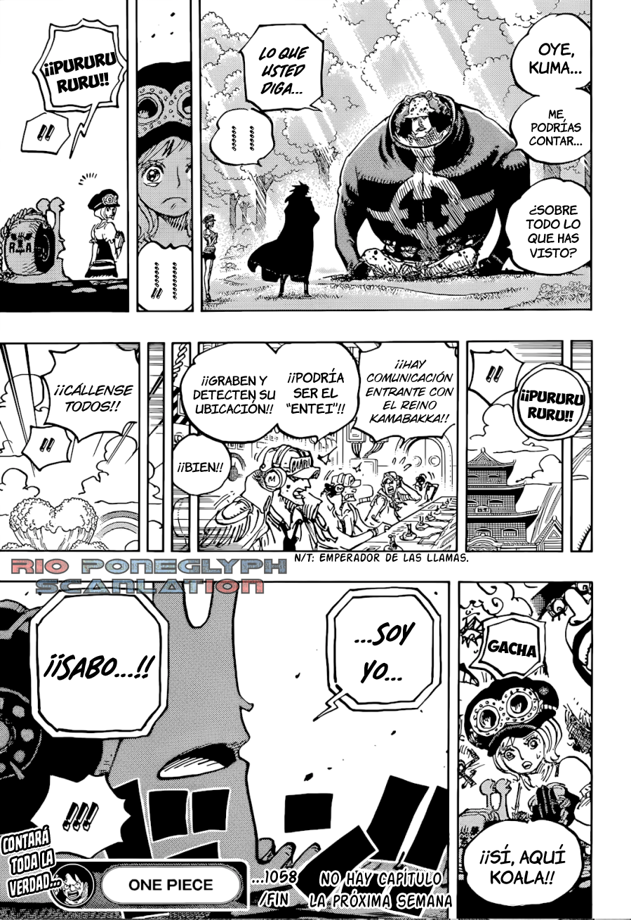 One Piece capítulo 1058 - página 16
