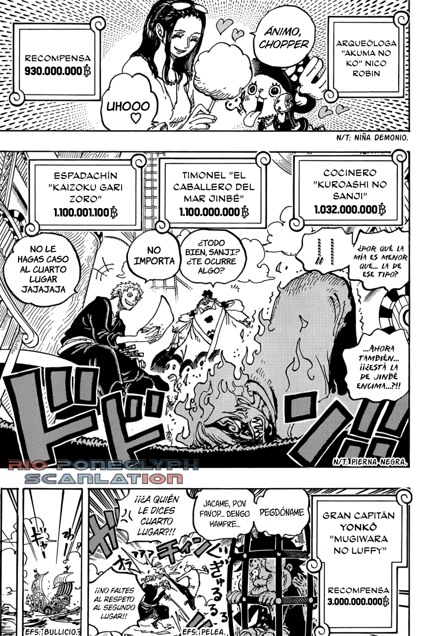 One Piece capítulo 1058 - página 5