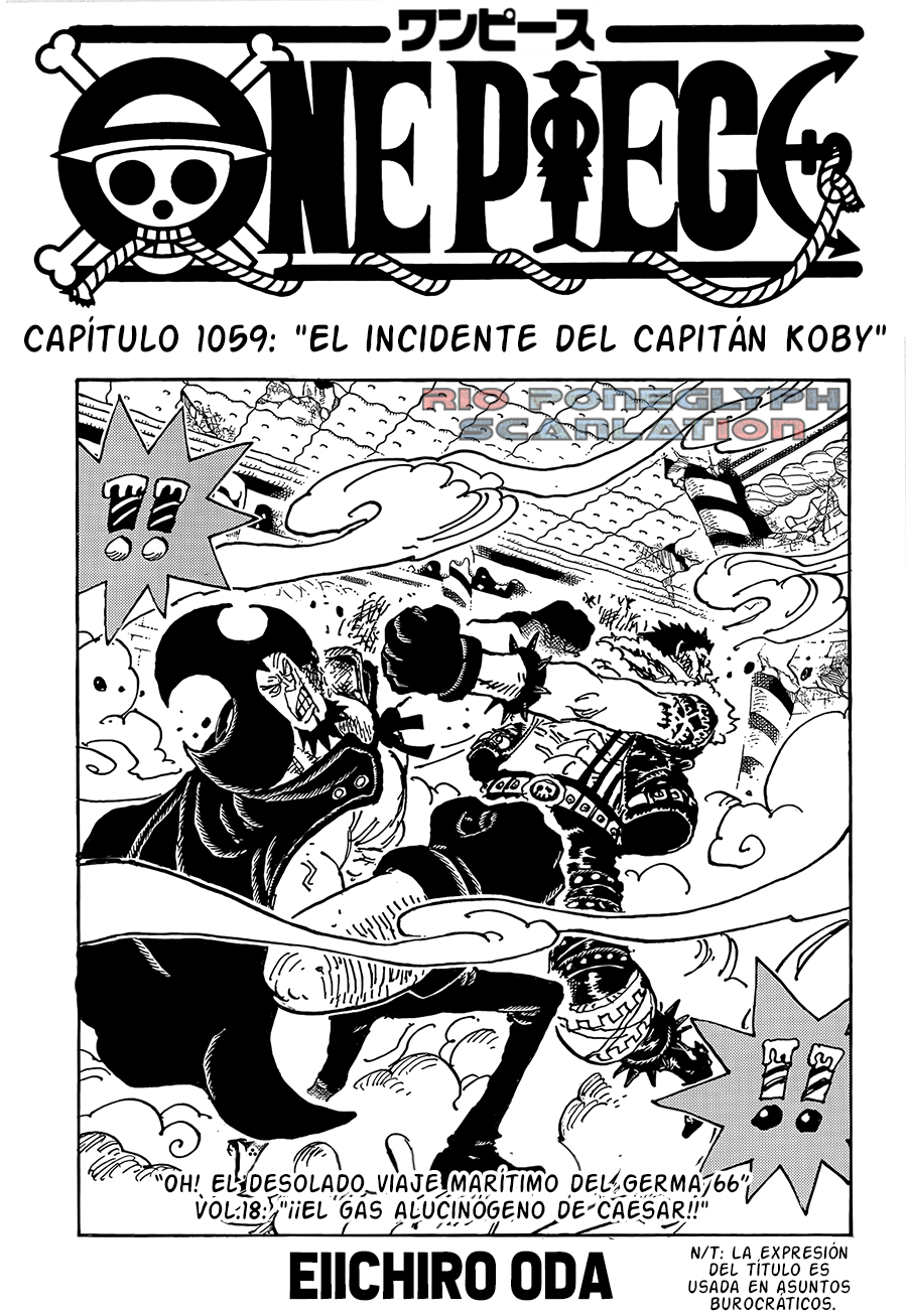 One Piece capítulo 1059 - página 1