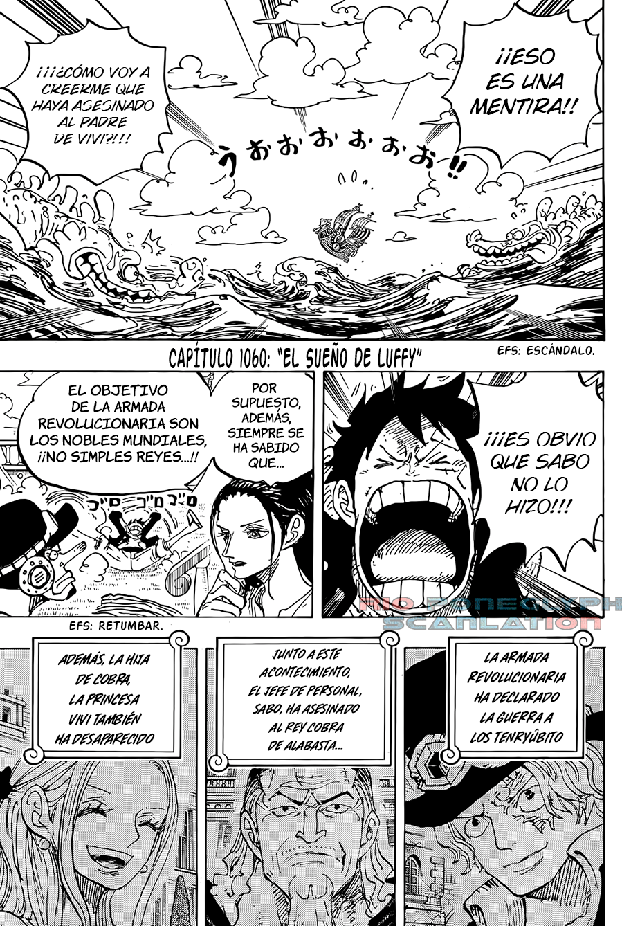 One Piece capítulo 1060 - página 1
