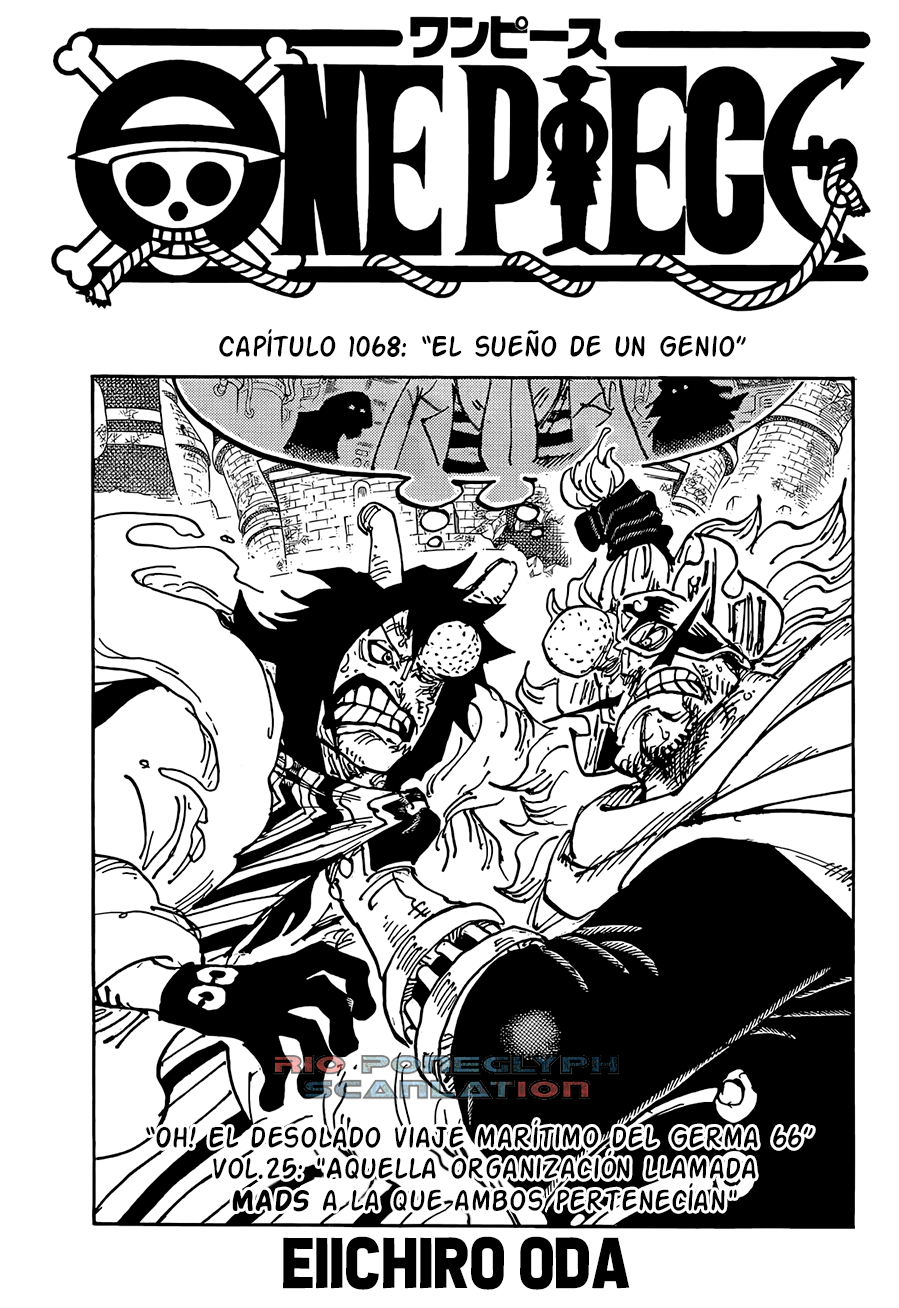 One Piece capítulo 1068 - página 1