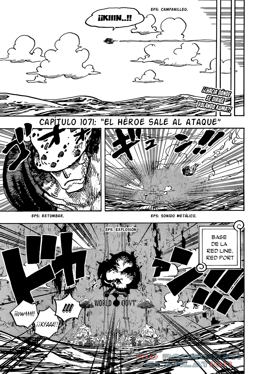 One Piece capítulo 1071 - página 2