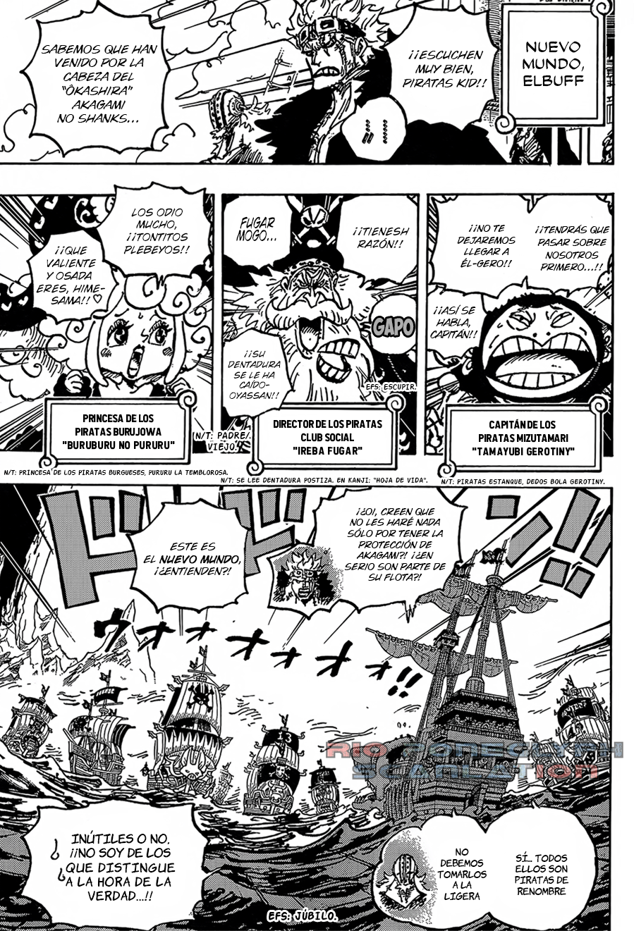 One Piece capítulo 1079 - página 5