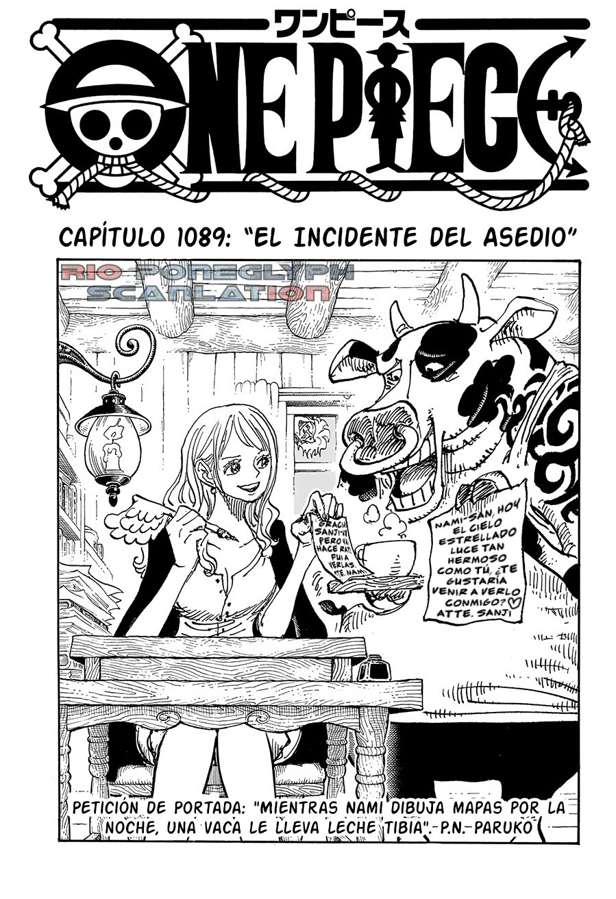 One Piece capítulo 1089 - página 1