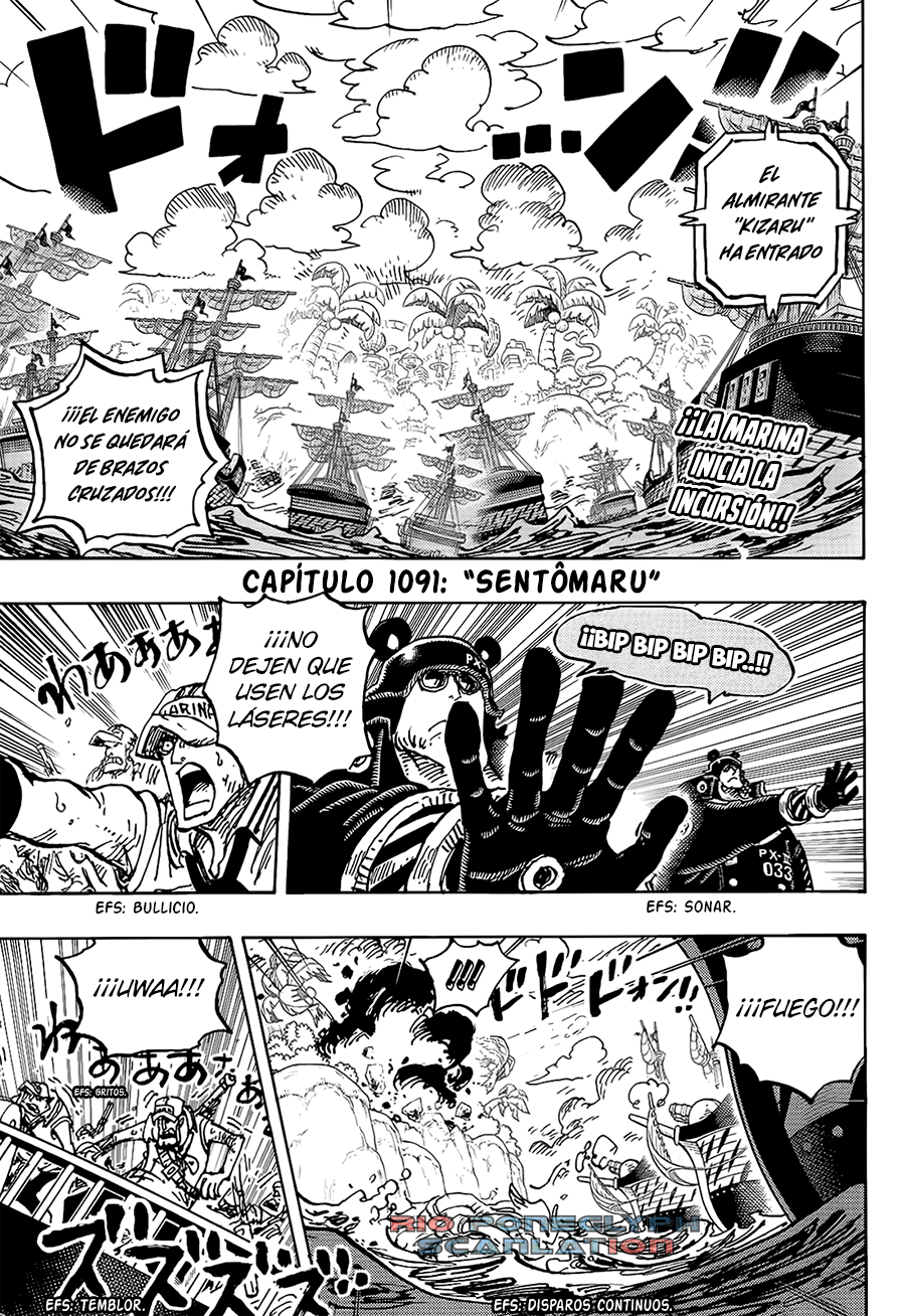 One Piece capítulo 1091 - página 3