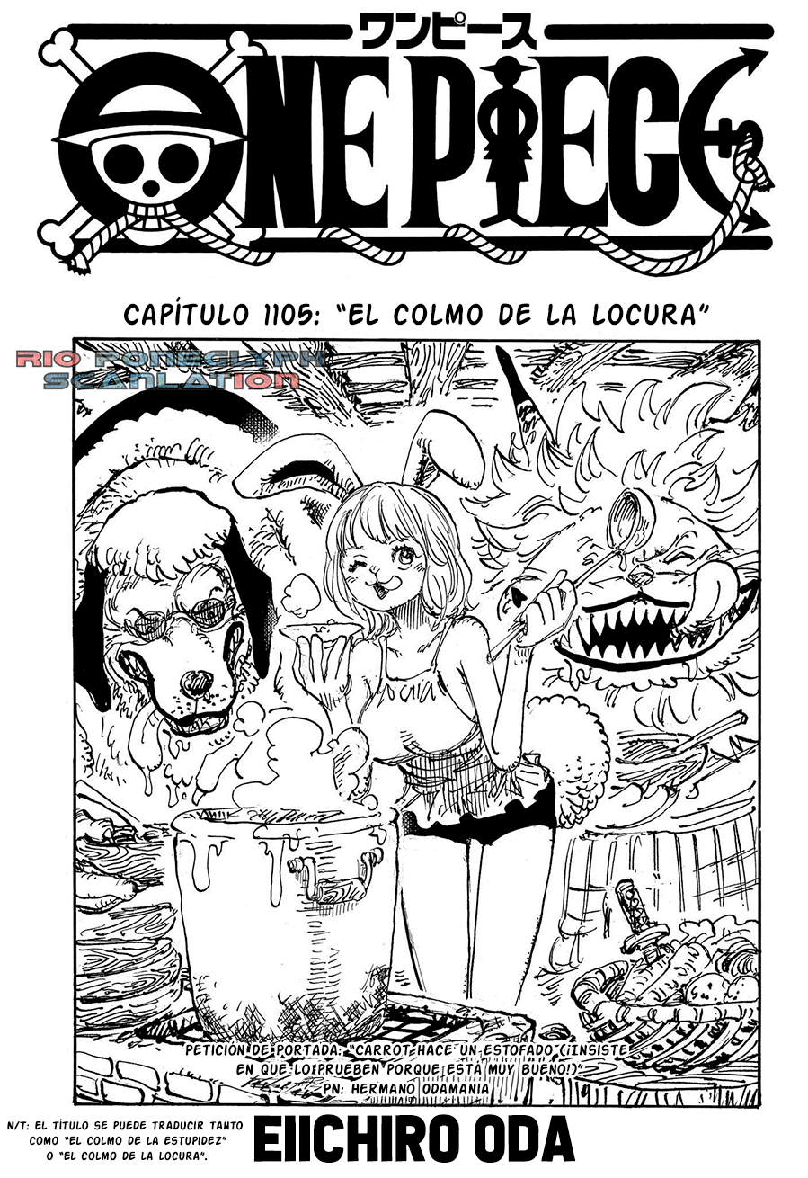 One Piece capítulo 1105 - página 1