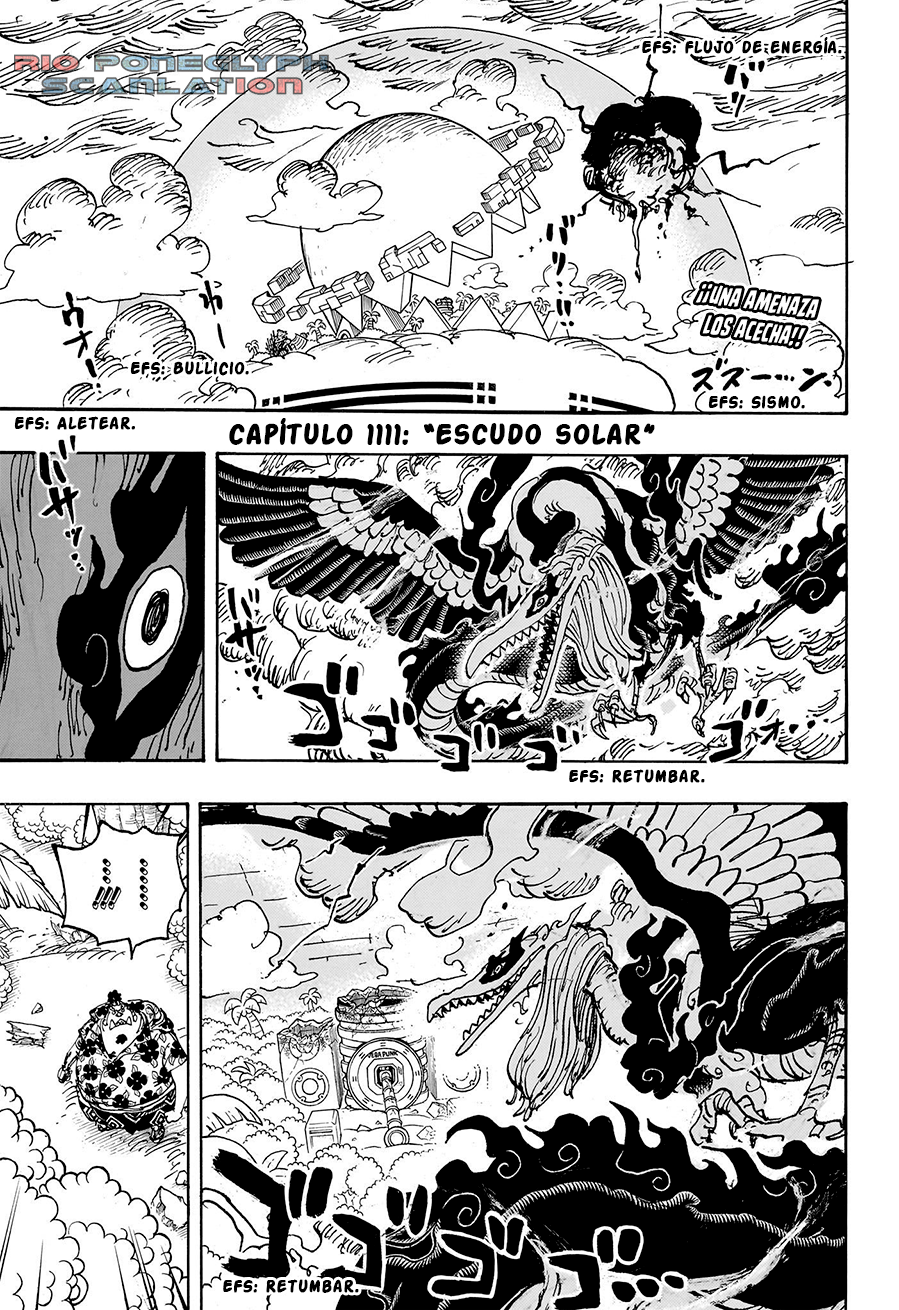One Piece capítulo 1111 - página 3