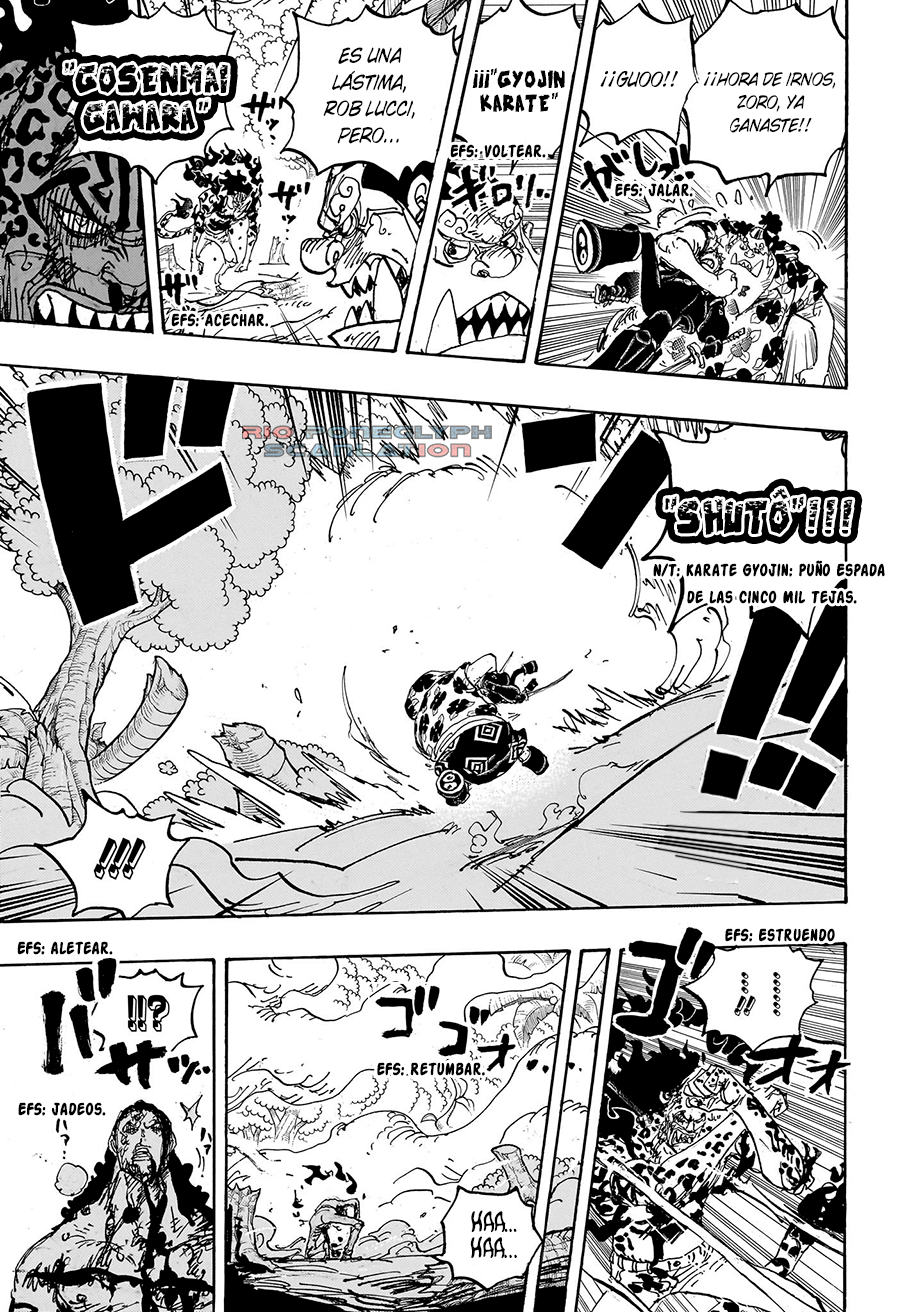 One Piece capítulo 1111 - página 5