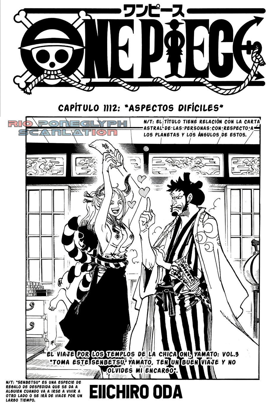 One Piece capítulo 1112 - página 1
