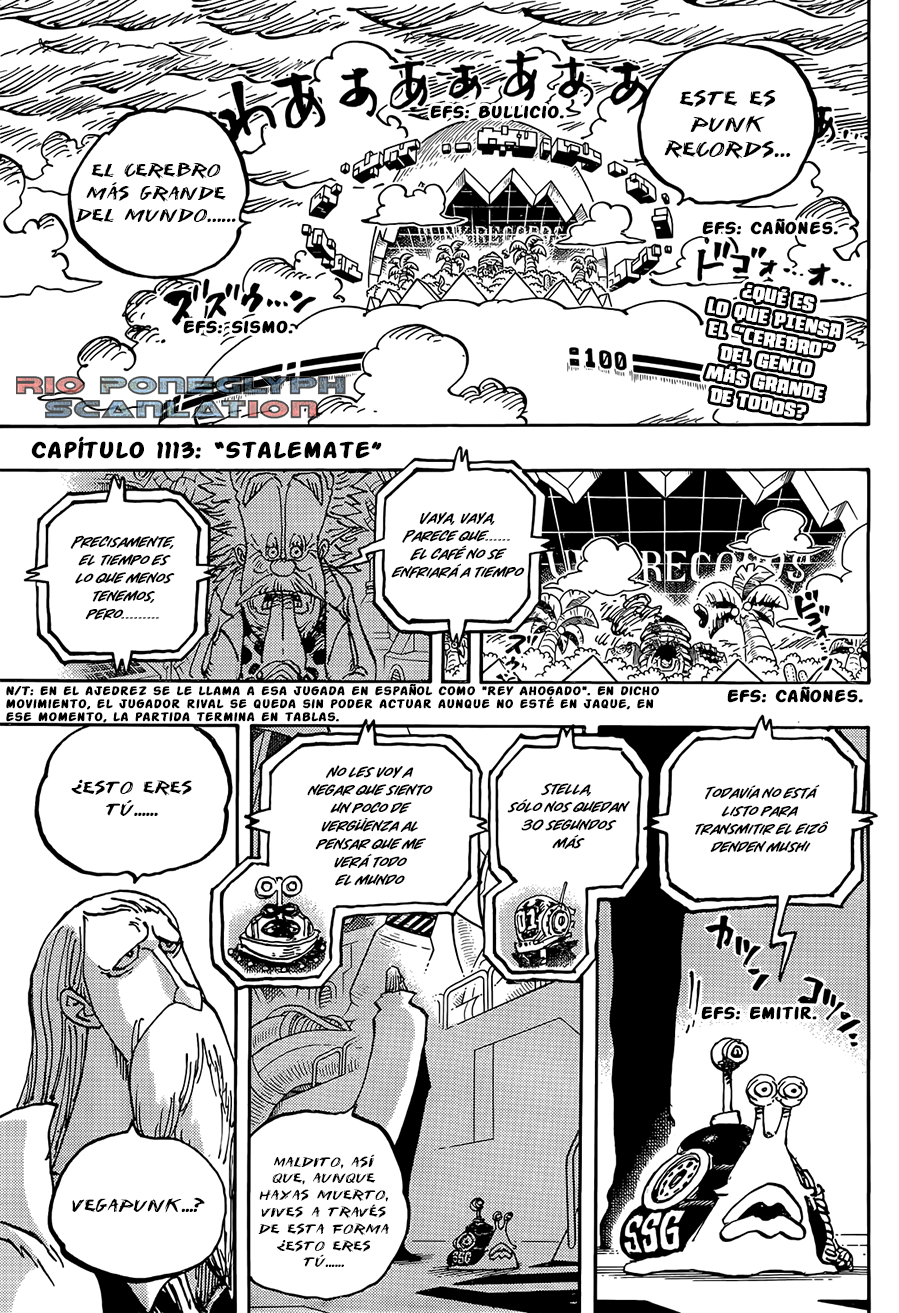 One Piece capítulo 1113 - página 2