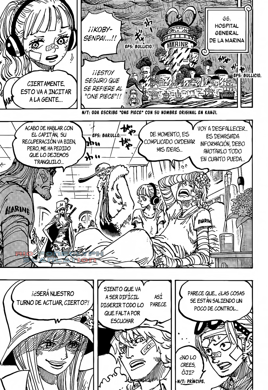 One Piece capítulo 1117 - página 3