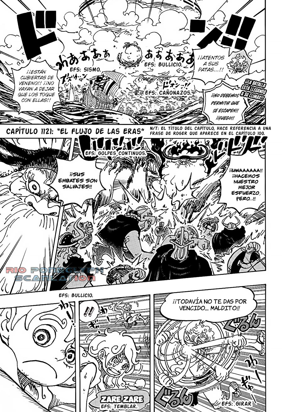 One Piece capítulo 1121 - página 3