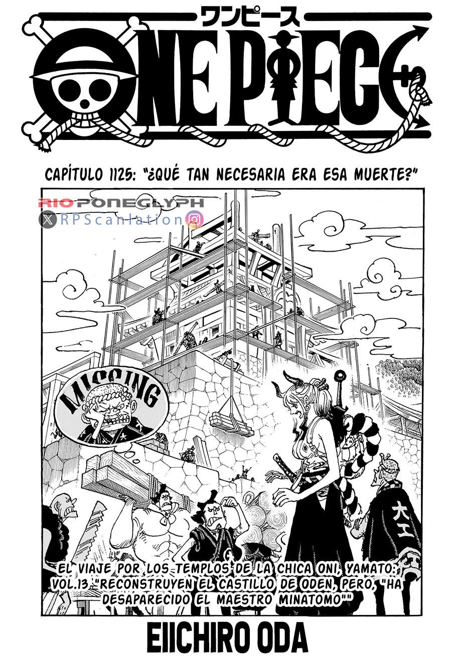 One Piece capítulo 1125 - página 1