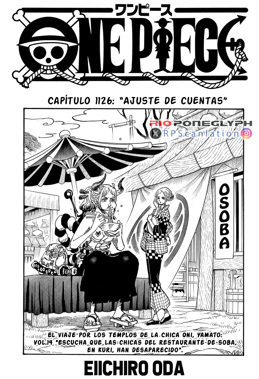 One Piece capítulo 1126 - página 1