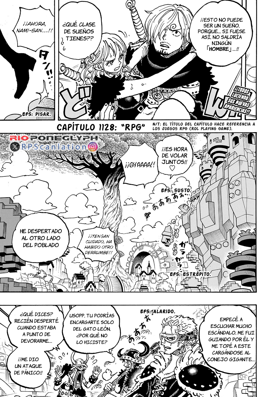 One Piece capítulo 1128 - página 3