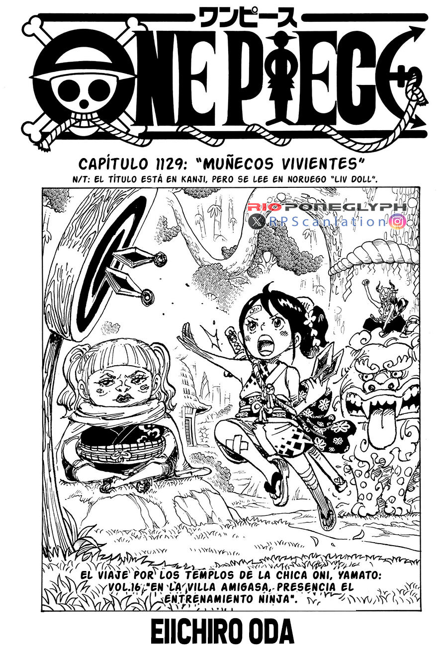 One Piece capítulo 1129 - página 1
