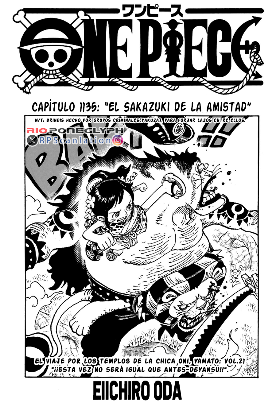 One Piece capítulo 1135 - página 1