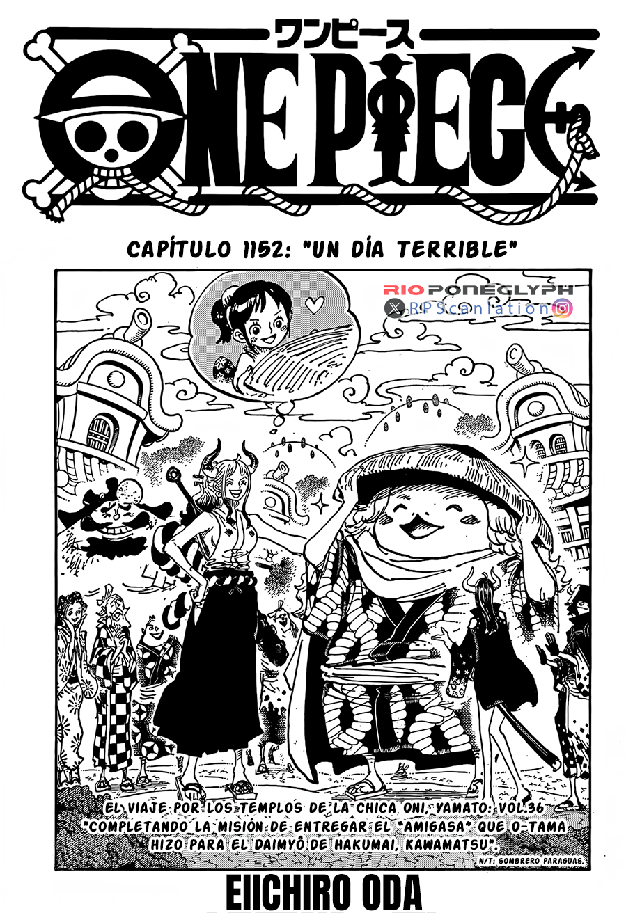 One Piece capítulo 1152 - página 1