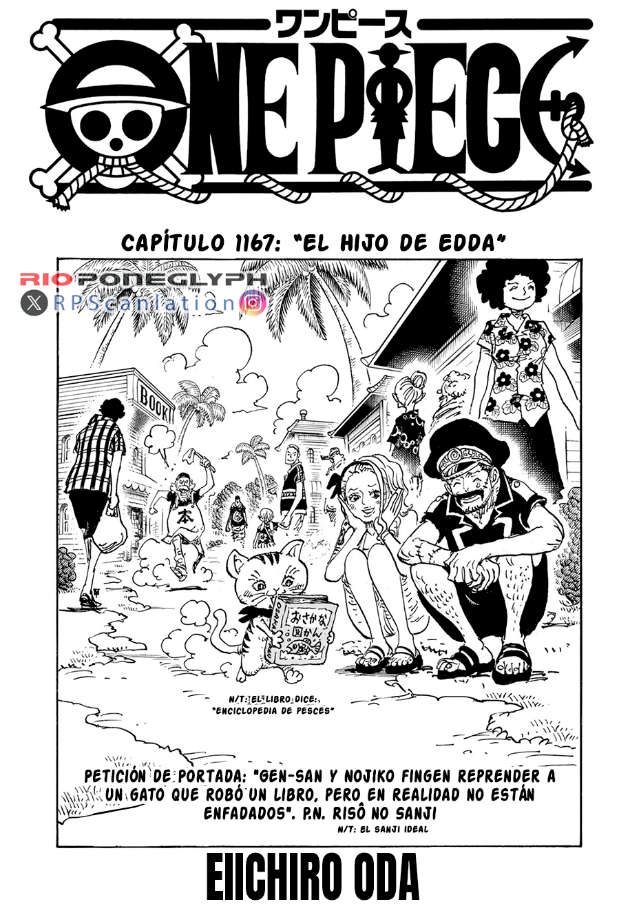 One Piece capítulo 1167 - página 1