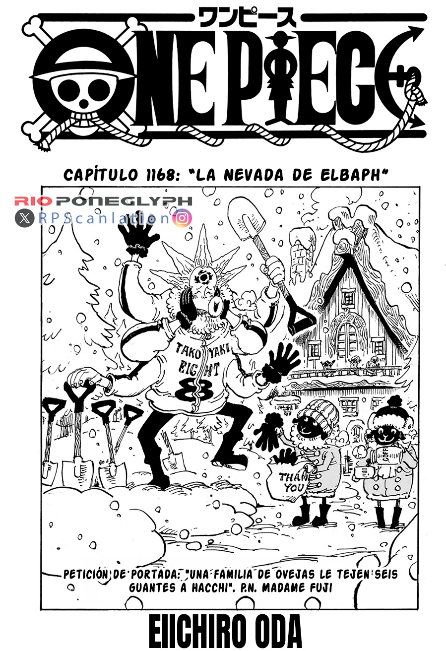 One Piece capítulo 1168 - página 1