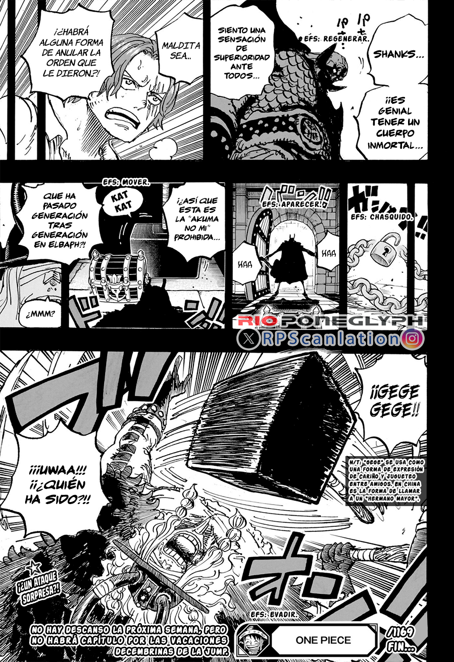 One Piece capítulo 1169 - página 15