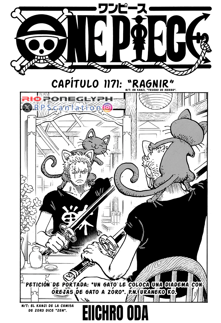 One Piece capítulo 1171 - página 1