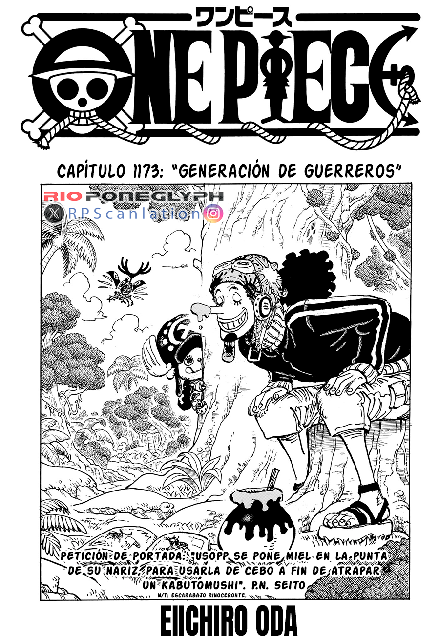 One Piece capítulo 1173 - página 1