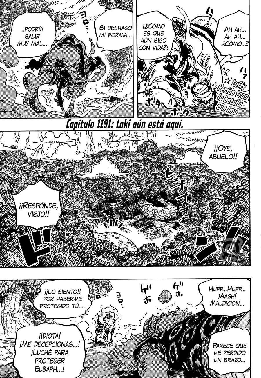 One Piece capítulo 1191 - página 1